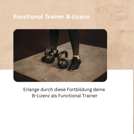 Produktbild Functional Trainer B-Lizenz